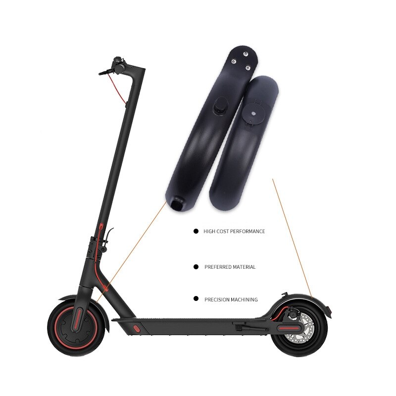 Roman-egnet til xiaomi  m365 elektrisk scooter tilbehør elektrisk scooter for- og bagskærm med 1 bagskærm