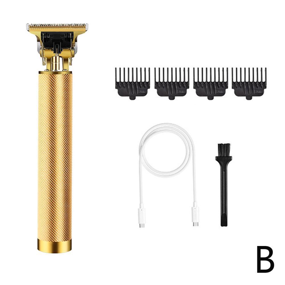 Hair Clippers Electric Cordless Trimmer Cutting Machine Set Barber: B