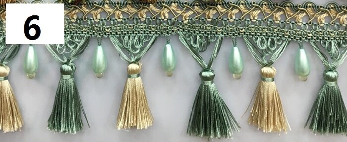 Adornos para cortinas, accesorios de decoración, accesorios para cortinas, cuentas de joyería L2151: 6