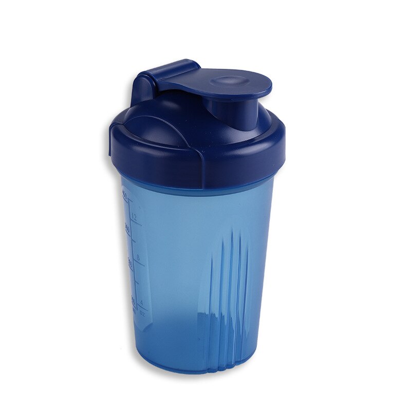 Shake Cup 400ml Sports Cup Plastic Water Cup Fitness Milkshake Blending Cup