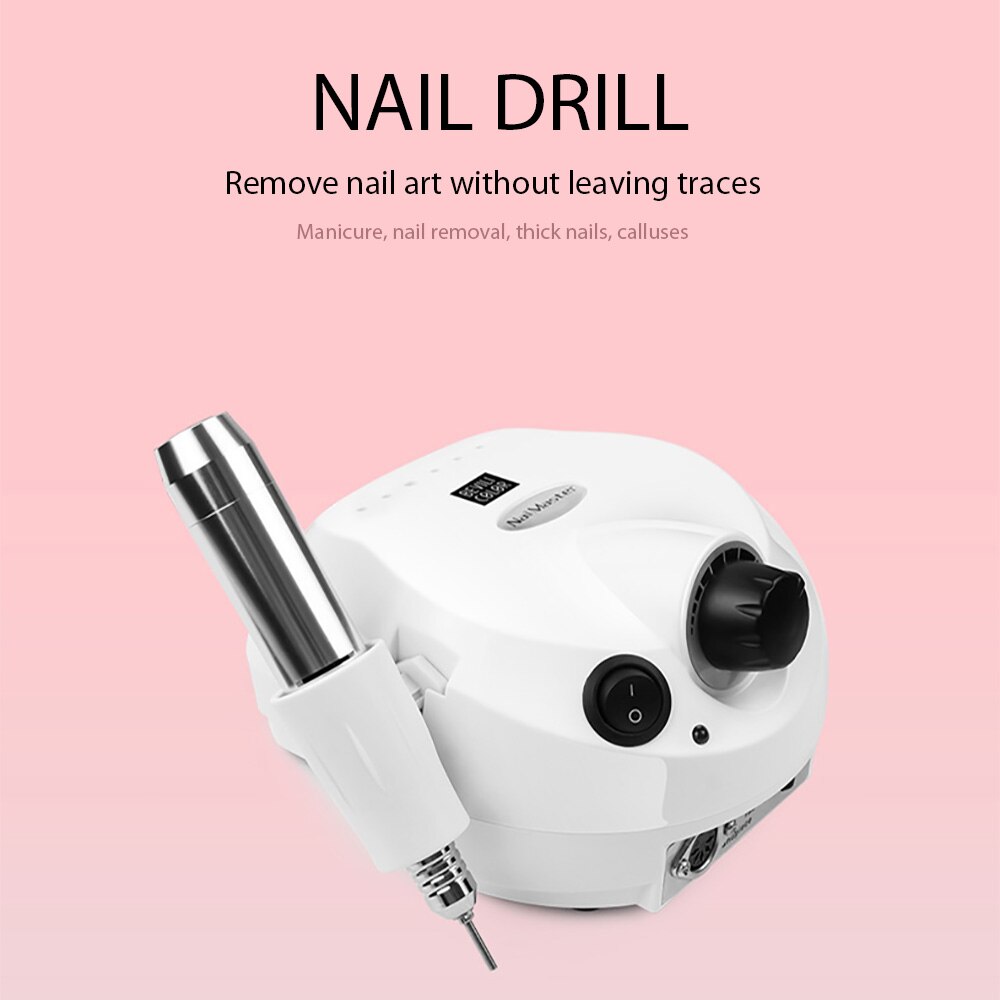 Apparaat voor manicure elektrische nagelboor draagbare manicureset snijders multifunctionele boor voor nagelkunst apparaat
