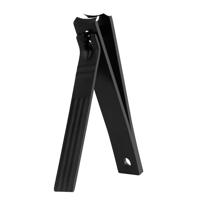 1pc black Nail Clippers Stainless Steel Nail Cutter Manicure Paronychia Nippers Callus Shavers Finger Toe Tools NT95