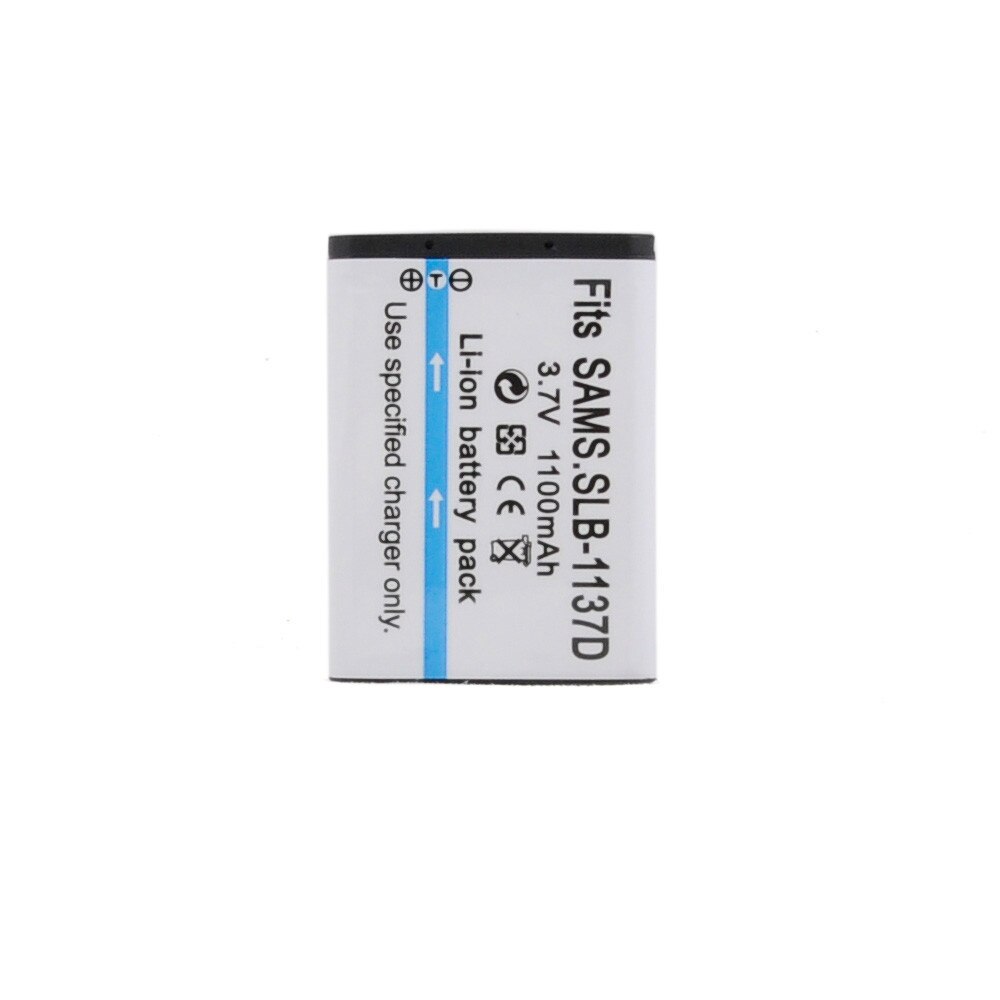 1100mAh SLB-1137D SLB 1137D kamera bateria do samsunga TL34HD NV106 HD i85 i100 NV103 NV30