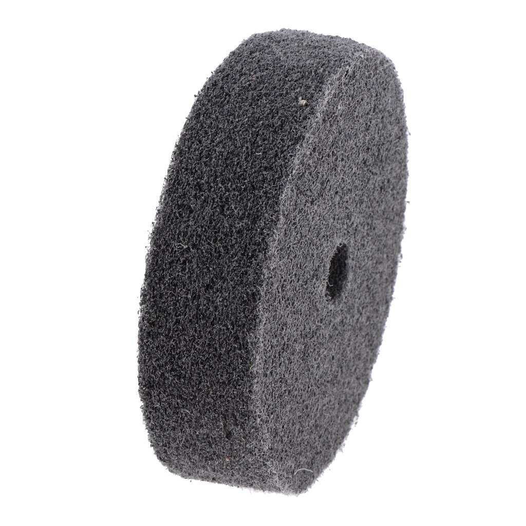 Nylon Fiber Polishing Wheel/Abrasive Disc, Replacement Grinding Wheel for Bench Grinder, 10mm