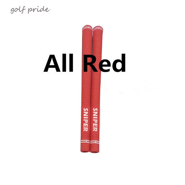 100 Punten Classic Golf Grip Standaard/Midsize/Jumbo 10 Stks/partij Drie Specificatie Optioneel: red standard