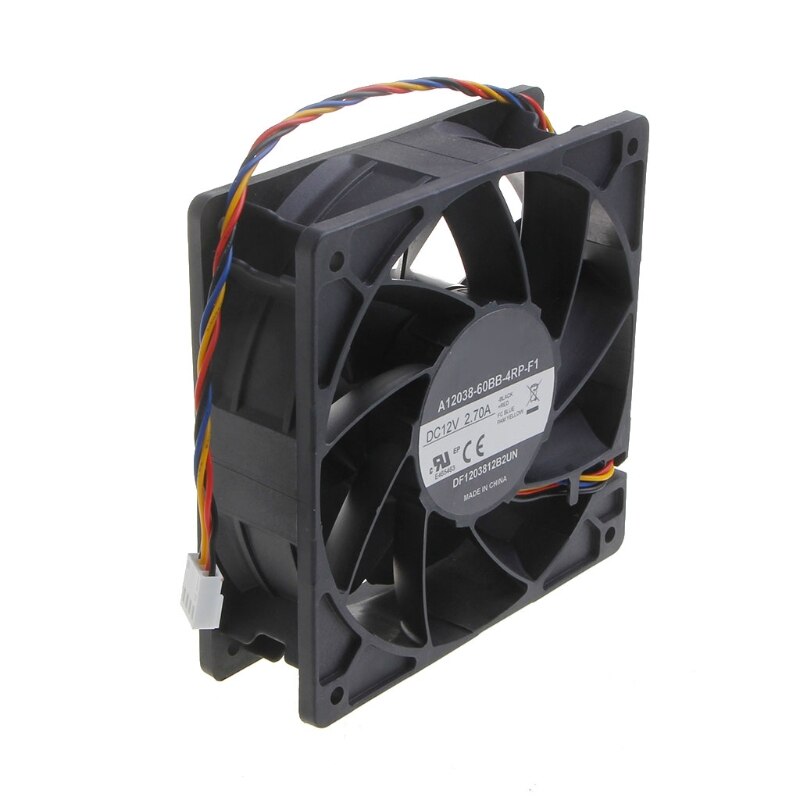 Pc Fan 120Mm 12V Voor A12038 ~ 60BB ~ 4RP ~ F1 2.7A Koelventilator 4Pin pwm Voor Cpu Server