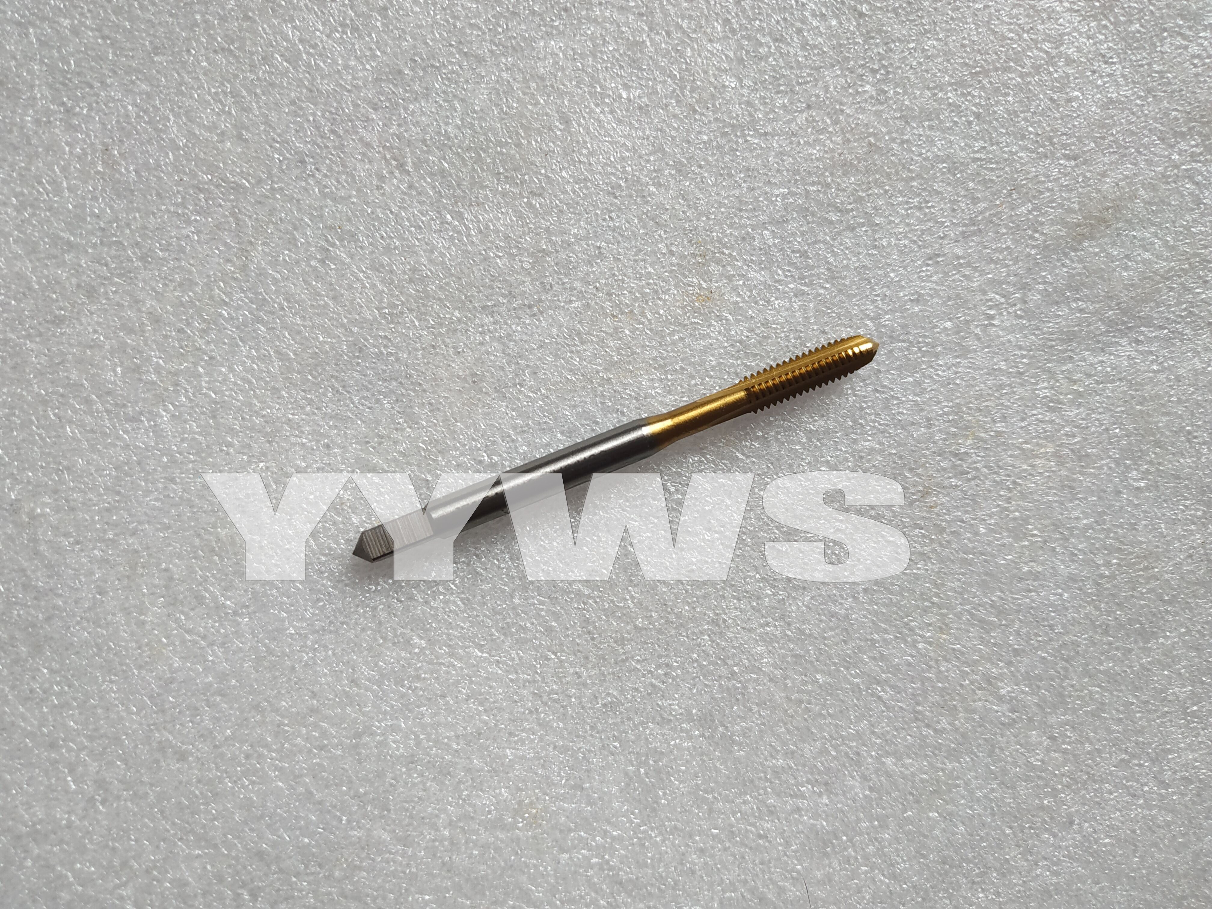 HSS TiN Coating Right Hand Machine Tap M4 0.7mm TPI Machine Metric Rigtht hand Tap M4×0.7 TPI