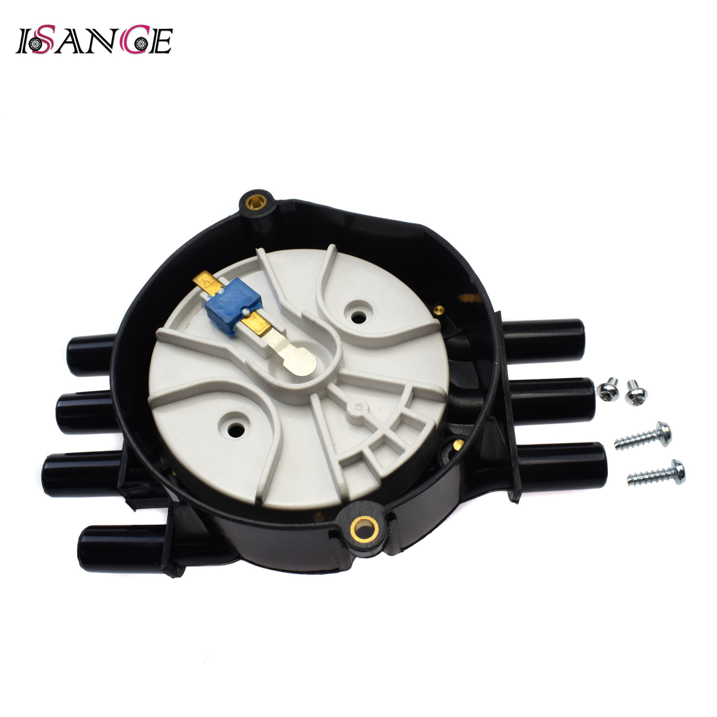 ISANCE Verteiler Kappe und Rotor Bausatz Für GMC Chevrolet Cadillac 4,3 l OE # 10452457, DR474, DC20010, d1079, RD980