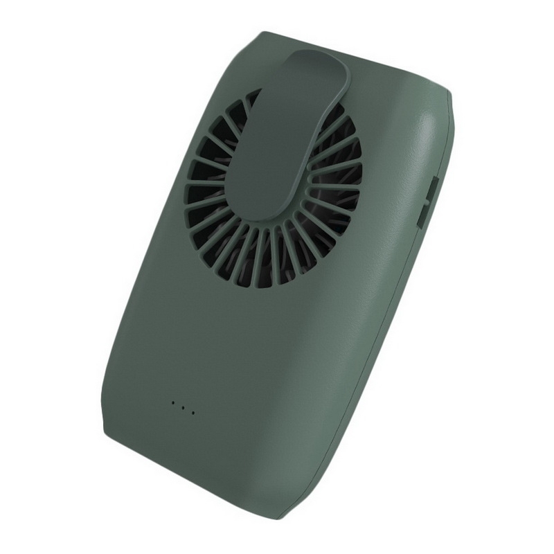 Hængende talje fan usb klimaanlæg hængende hals ventilator mini håndholdt multifunktion bærbar desktop lille ventilator