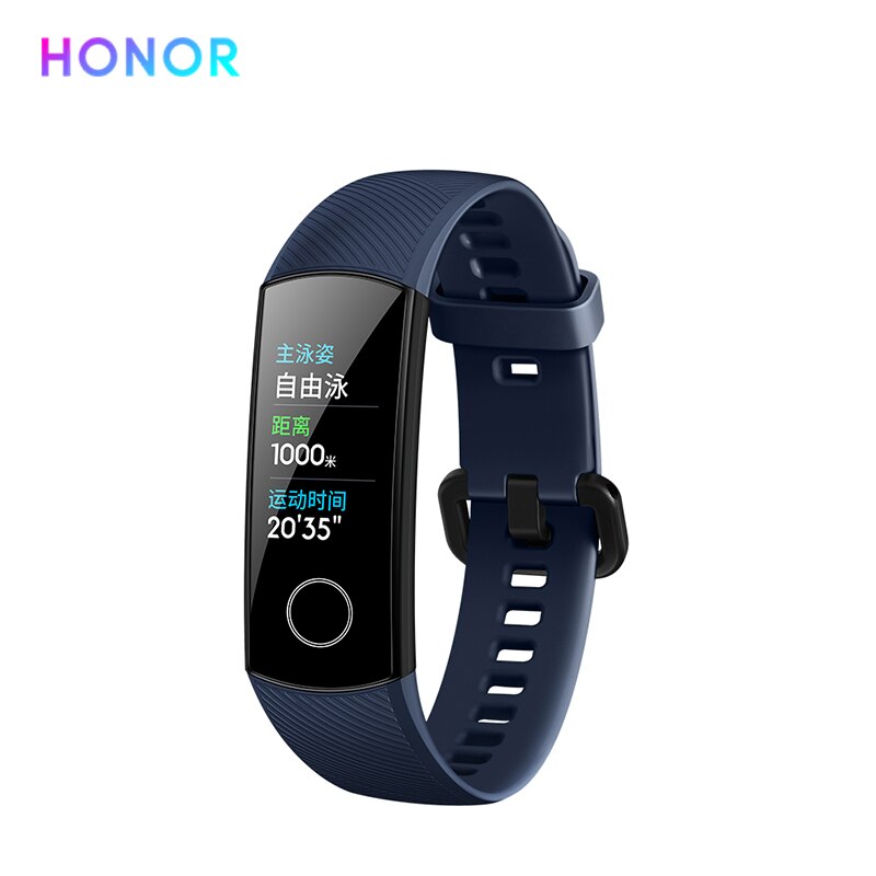 Honor Band 5 Smart Armband 0.95 Inch 5ATM Waterdichte Sport Fitness Tracker Smartband Slaap Monitoring Amoled Touchscreen