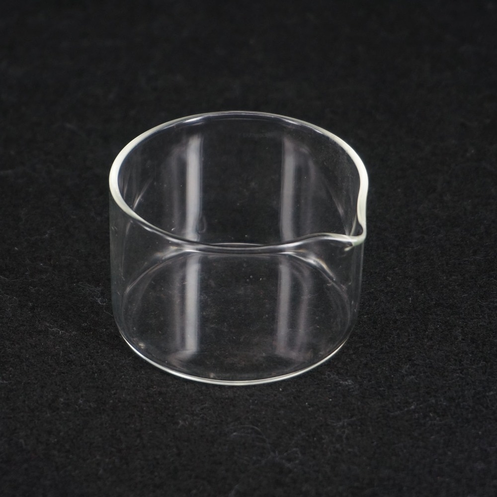 60-200mm Lab Glass Crystallizing Dishes with Spout Crystallization Experiment Lab Supplies