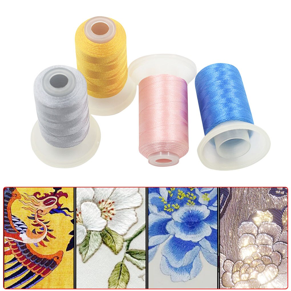 40 Rolls Color Random Thread Roll Sewing Quilting Embroidery DIY Craft Polyester 40 Colors Lines Threads 500m
