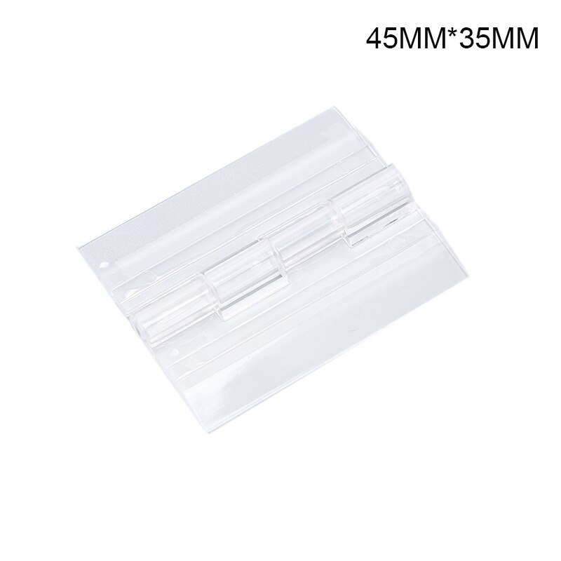 1 stk akryl klapphængsler gennemsigtig plexiglas hængsel holdbar klar 8 størrelser: A4