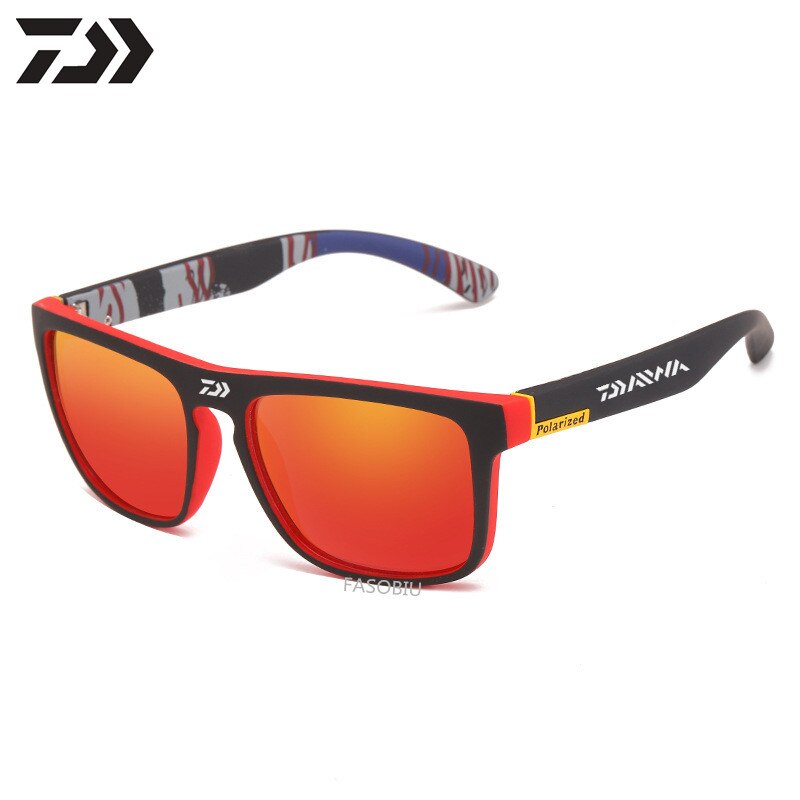 Daiwa-gafas de sol polarizadas para hombre, lentes de sol para pesca al aire libre, antiultravioleta, para conducción, senderismo