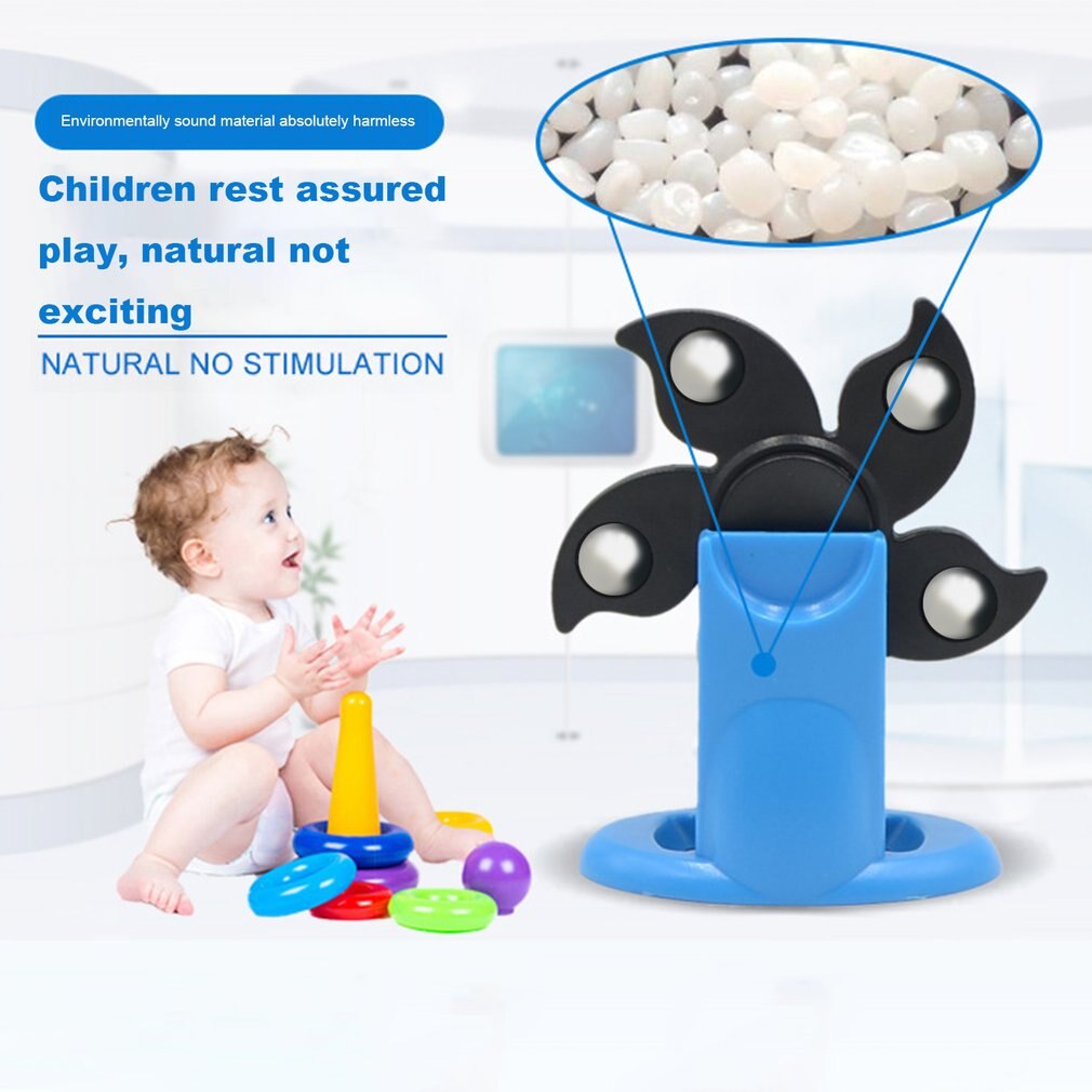 OCDAY Desktop Finger Top Fidget Spinner Holder Support Tabletop Small Ferris Wheel Display Stand Hand Spinner Desktop Holder ABS