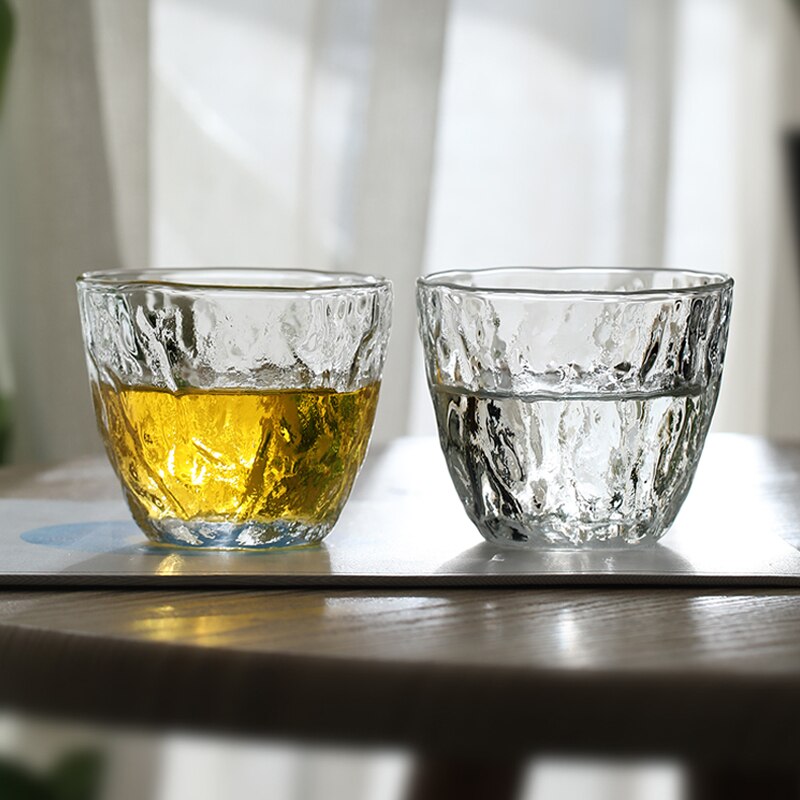 Tee Tasse Kleine Nette Klassische Chinesische Glas Wasser Tasse Japanischen Sake Tasse Wasser Flaschen Wasser Töpfe Wasserkocher Küche Utensilien