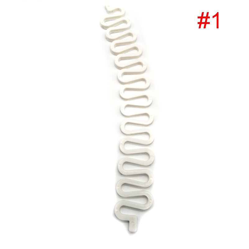 1Pc Charmant Franse Stijl Vrouwen Meisjes Diy Haar Vlechten Tool Roller Haak Met Magic Twist Styling Bun Maker Vlecht gereedschap: 1pc color1