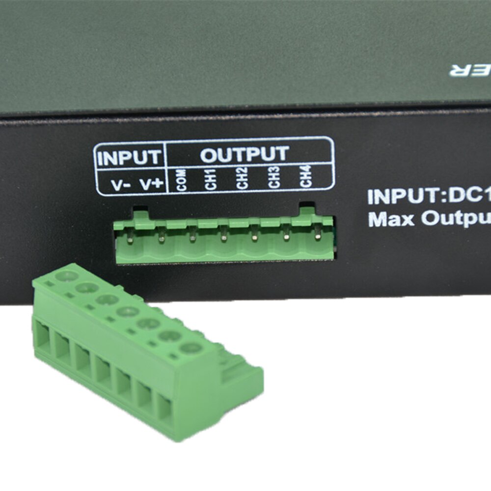 DMX512 Decoder LED Dimmer Driver RGB Controller DMX512 4 Channels Decoder Controller Dimmer For RGB LED Strip