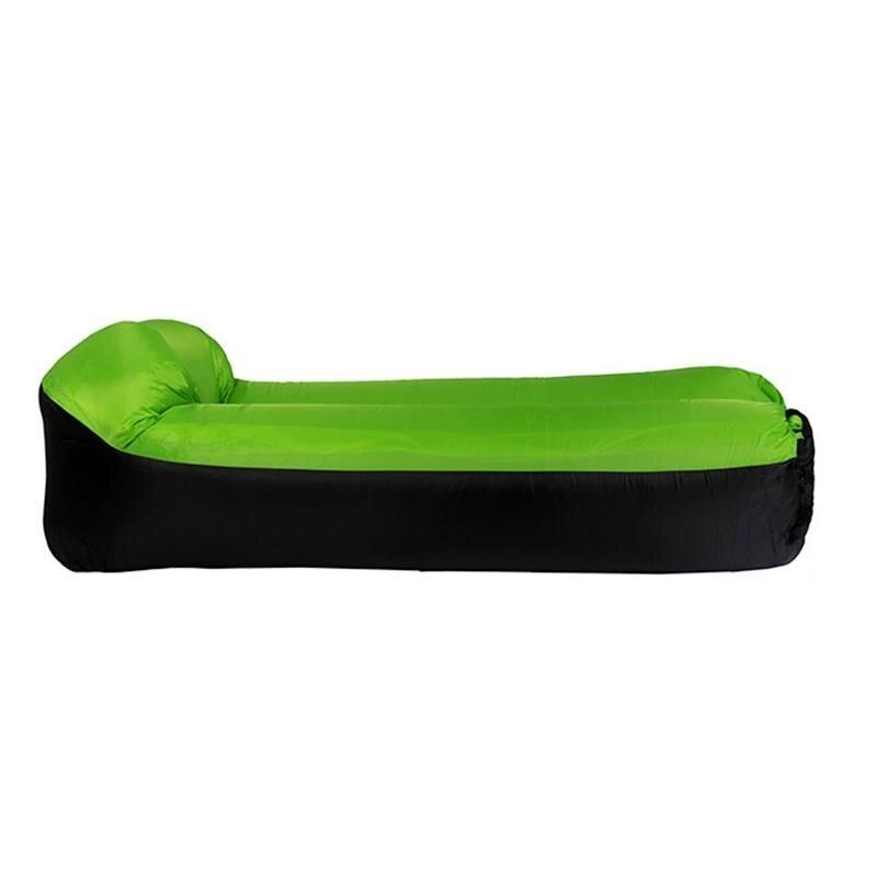 Oppustelig luft sofa sovepose udendørs havemøbler strand liggestol hurtig foldbar doven sovesofa