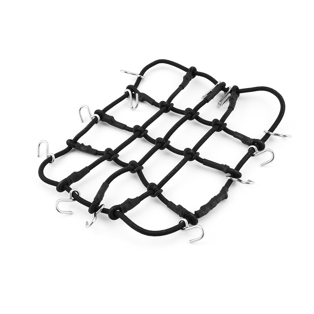 Ocday T-Power Imperiaal Bagage Netto Carrier Mesh Cover Met Haak Voor 1/10 Crawler Rc Auto Crawler CC01 axiale SCX10 RC4WD D90