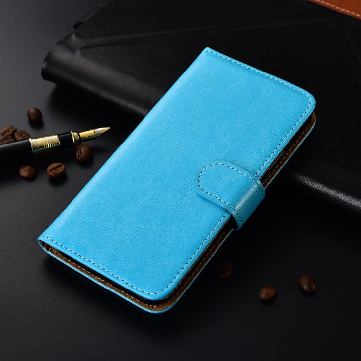 Per Huawei Honor 6C DIG-L21 DIG-L21HN Copertura Huawei 6C 6 C Cuoio di Vibrazione del Raccoglitore Cassa Attrezzata Per Para Su Huawei honor 6C Coque: Blue