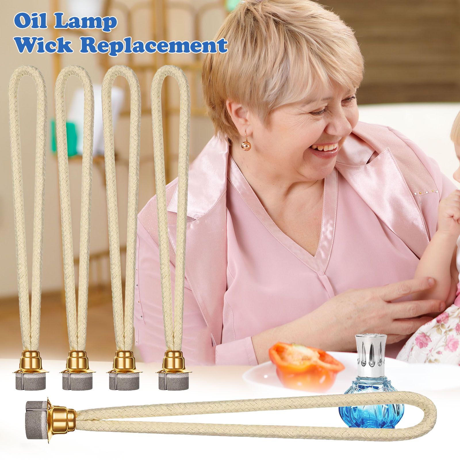 18/13mm Oil Lamp Wick Replacement Fragrance Lamps Wick Catalytic Burner Air Tightly Control Diffuser Aromatherapy Decorations