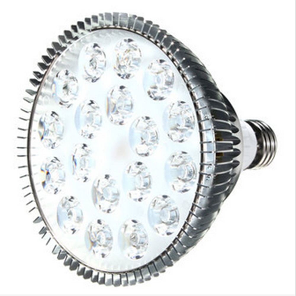 54W LED Aquarium Lamp 12 White 6 Blue E27 LED Coral Reef Grow Light PAR38 LED Aquarium Lights for Saltwater Reef Refugium Tanks