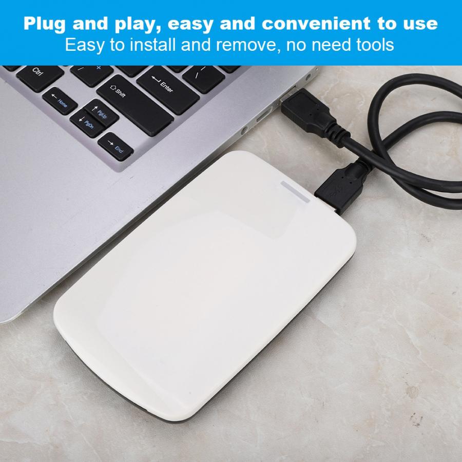 ACASIS USB2.0 Mobile Hard Disk Box Case Portable External HDD Enclosure