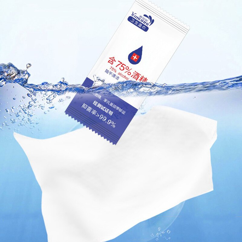 10pcs/lot Alcohol Prep Swap Pad Wet Wipe For Antiseptic Skin Cleaning Care Jewelry Mobile Phone Glasses Clean Tool Alcohol Pads