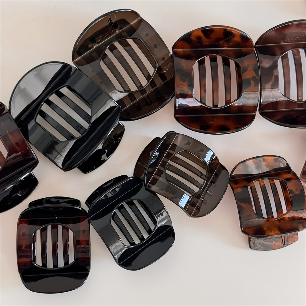 Pinzas en forma de garra para el pelo para mujer, horquilla geométrica con forma de arco, tocado , accesorios para el cabello