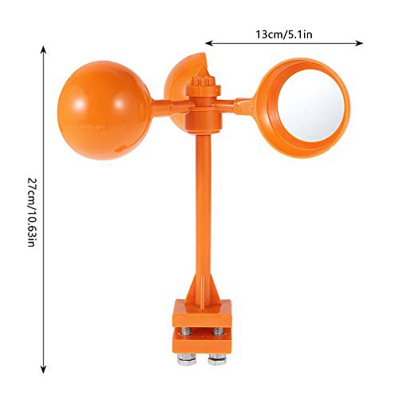 Bird Repellent Devices Outdoor Reflector 360 Degree Wind Power Bird Device for Garden Outdoor Farm Protection