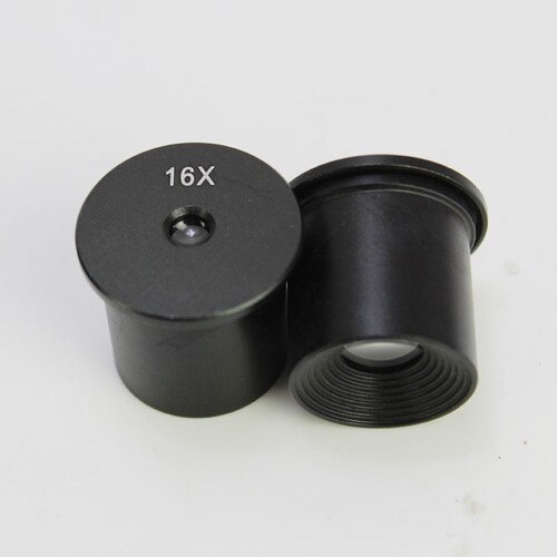 1PCS Huygens Eyepiece 23.2mm Interface Mounting Size 5X 10X 12.5X 16X Huygens Lens Eyepiece for Biological Microscopes: 16X