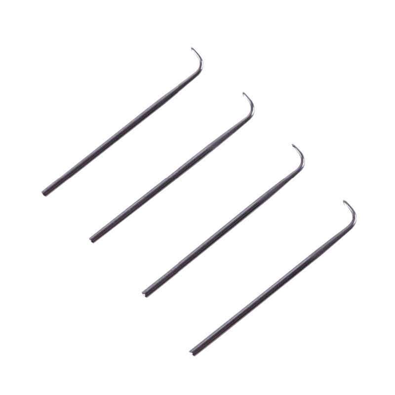 4 Pcs Ventileren Naalden + 1 Brasss Houder Make/Maken/Reparatie Kant Pruiken Toupet Haarstukje Pruik Knopen Haak sets Kralen Haak