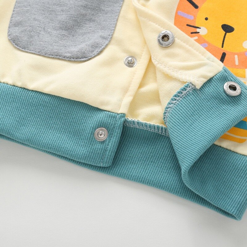 Kinderkleding Lente Herfst Leuke Meisjes Jassen Kinderen Jassen Jongen Brief Sport Hoodied Jassen Cartoon Jas 1-6Y
