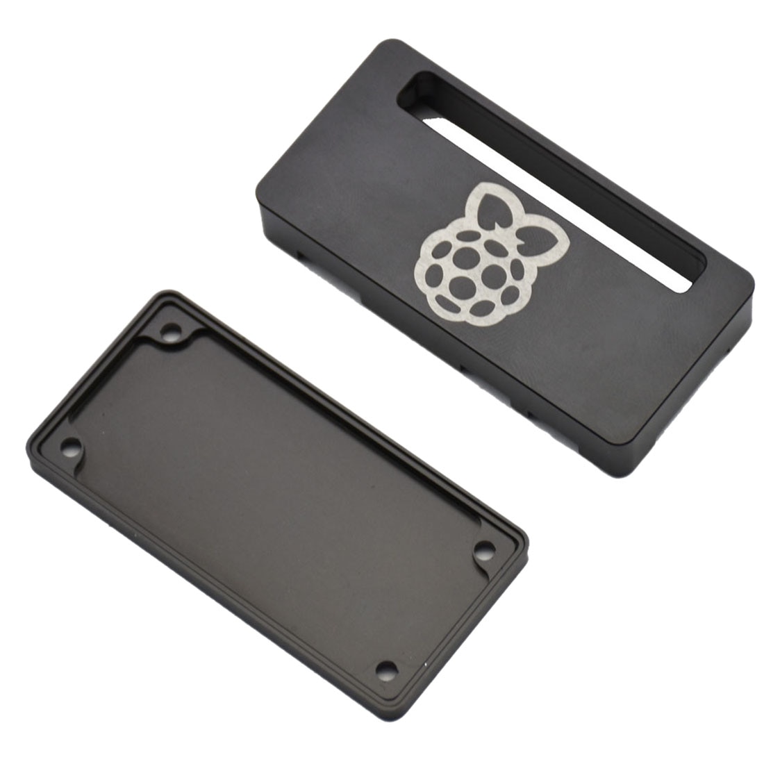 Raspberry Pi Zero Aluminium Case Voor Raspberry Pi Zero W Shell Compatibel Met Rpi 0 En Rpi 0 W High -Zwart: Black