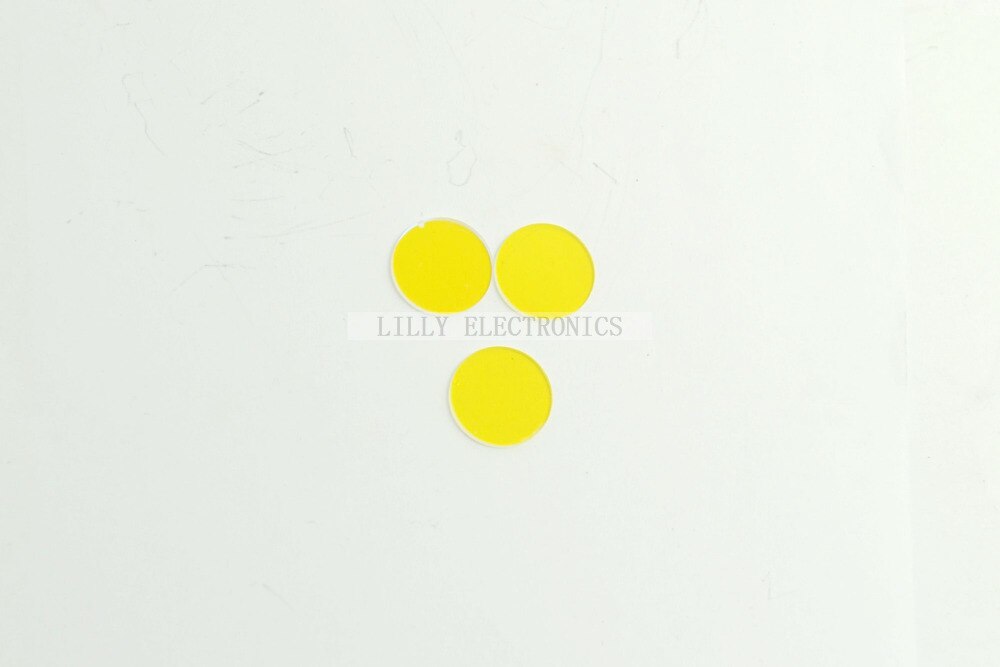 1x RGB Optical Lens Pass Green Pass Red Reflect Blue Diameter 15mm DIY Lab