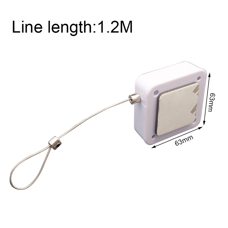 Automatic Door Closer Punch-Free Automatic Sensor Door Closer Universal Door Closer Automatic Organizer Sliding Door Closer: white 1.2m