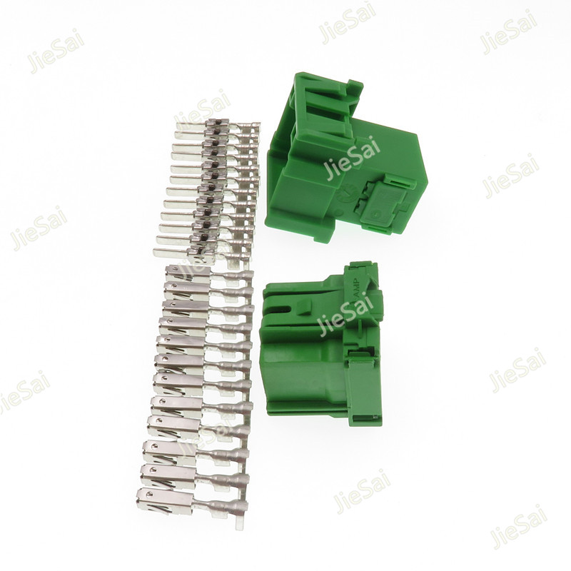 12 Pin 1-967627 8-968972-1 Auto Car CD Player Plug Wire Socket Female Male Connector