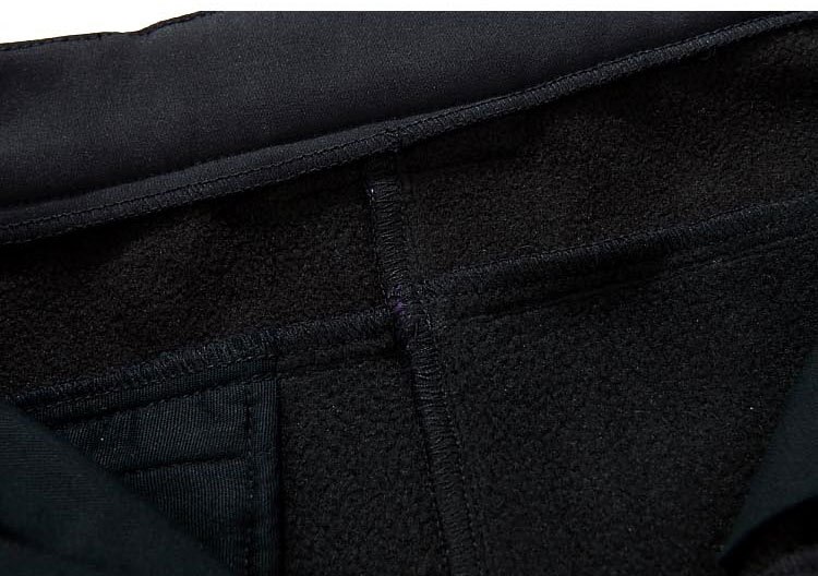 hiking pants men winter fleece waterproof outdoor trekking camping fishing Soft shell Trousers Camp Fish Climb