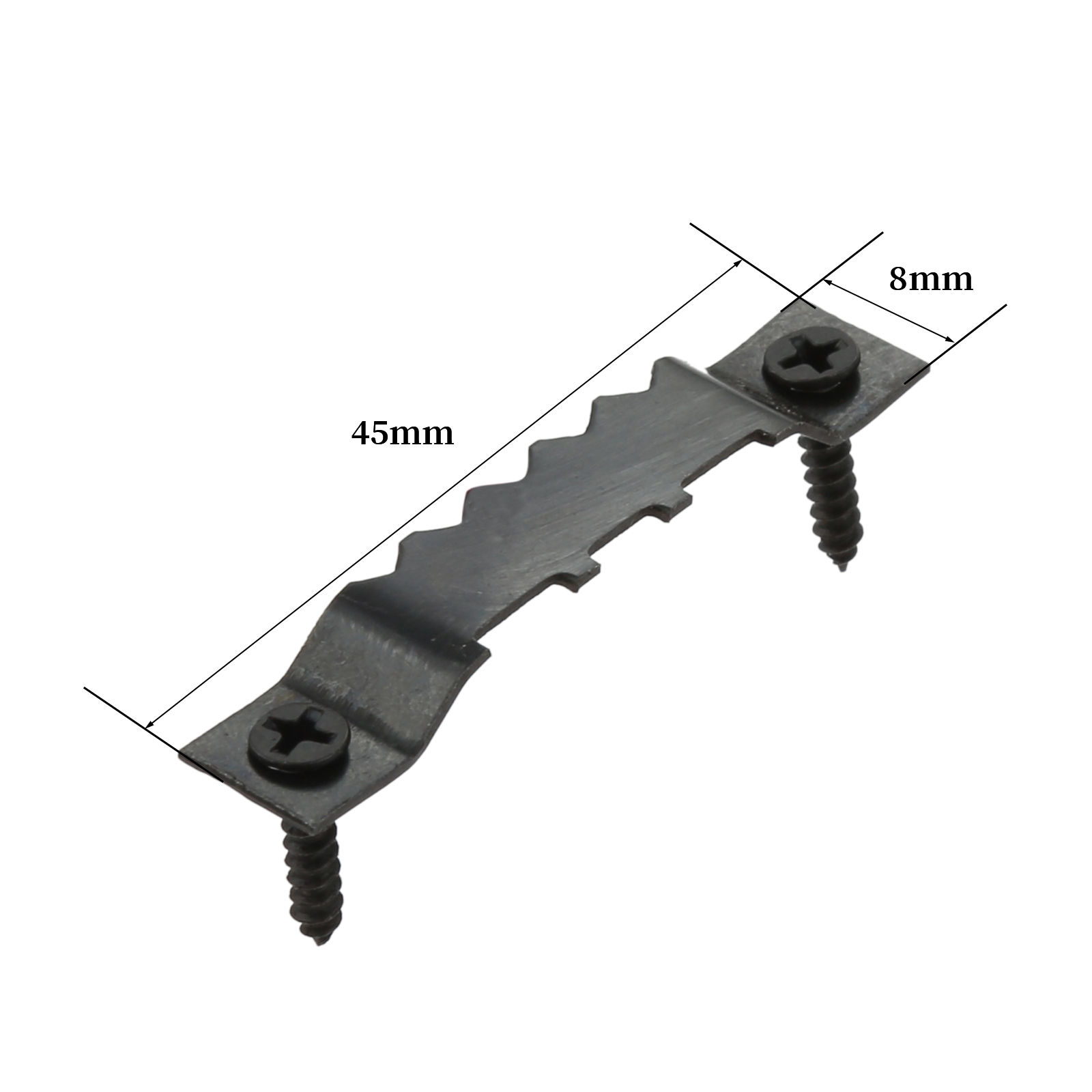 20pcs/set Sawtooth Picture Frame Hanger w/screws Wall Oil Painting Mirror Saw Tooth Hanging Hooks Photo Wall Holder Golden/Black