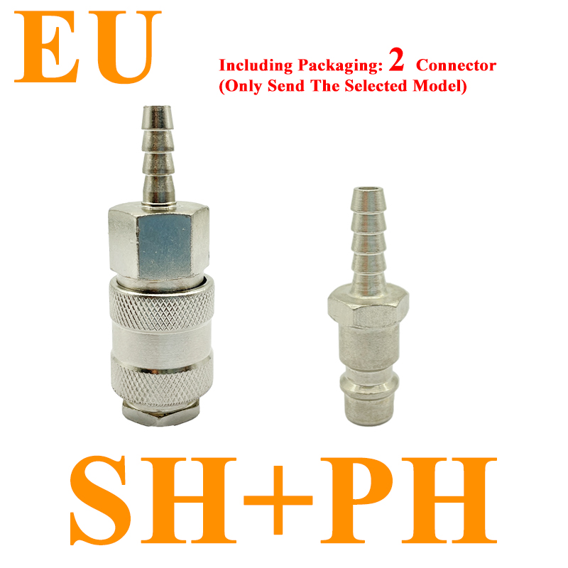 EU Air Hose Fittings Coupling Compressor Accessories Quick Release Fitting European standard Pneumatic Connector Rapidities
