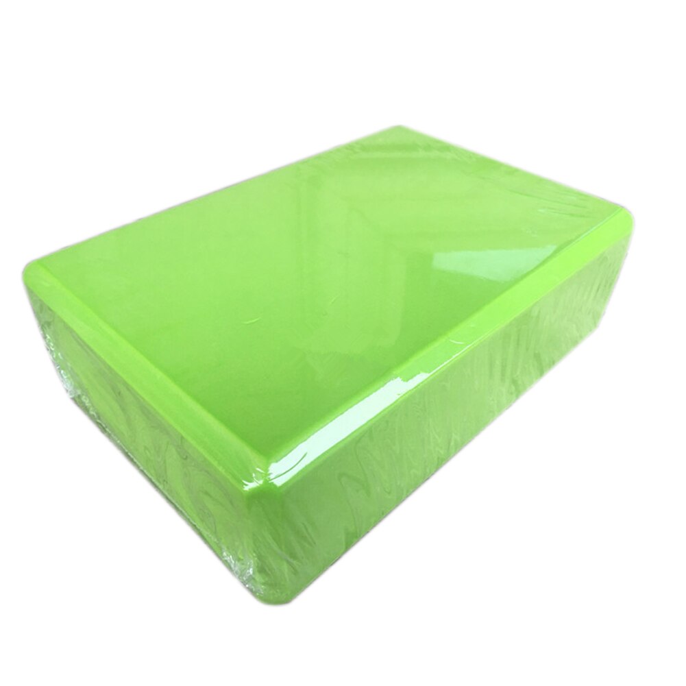 2Pcs Yoga Blok Eva Foam Baksteen Stretching Aid Gym Pilates Oefening Fitness Tool Yoga Blok Oefening Fitness Sport: green