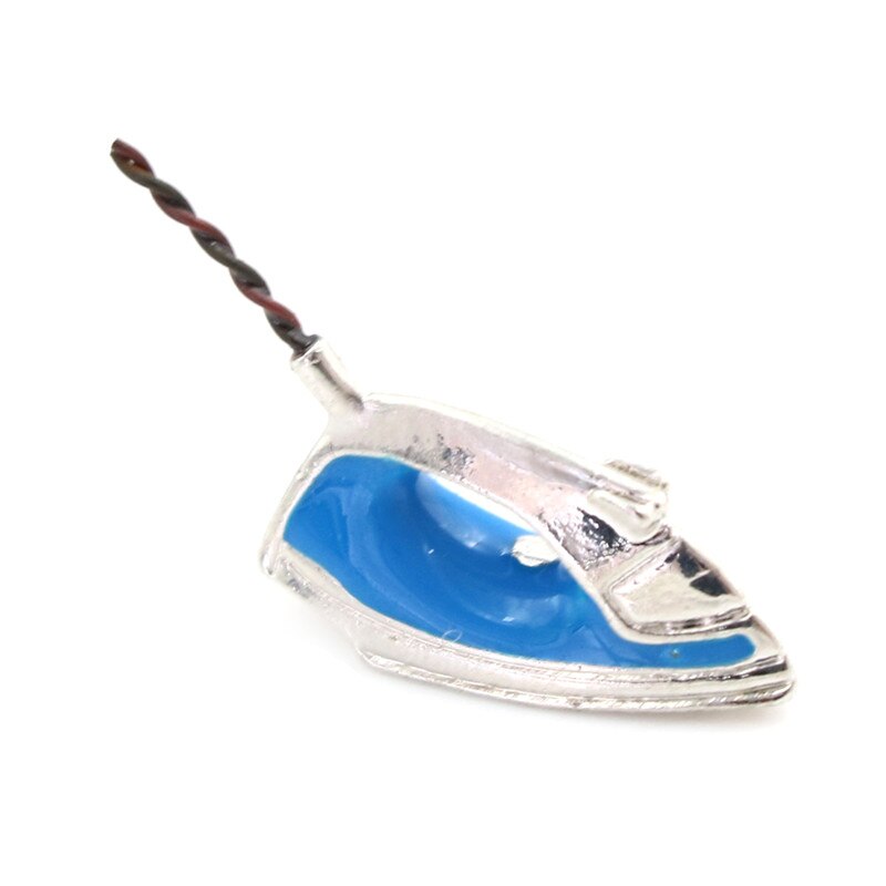1/2 stück 1/12 Puppe Haus Zubehör Metall 1:12 Puppenhaus Miniatur Zauberstab Licht Lampe Eisen Schmuck Eisen Kleidung Modell