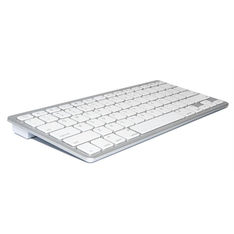 Universal Ultra Thin Wireless Bluetooth Silent Thin Mini Keyboard for PC Laptop Notebooks Aluminum Alloy