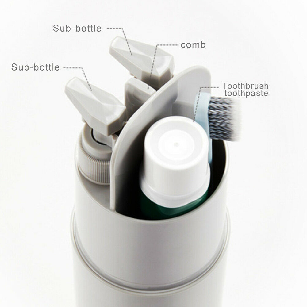 Travel Wash Cup Portable Toiletries Storage Box For Outdoor Bathroom Tumblers Supplie Set