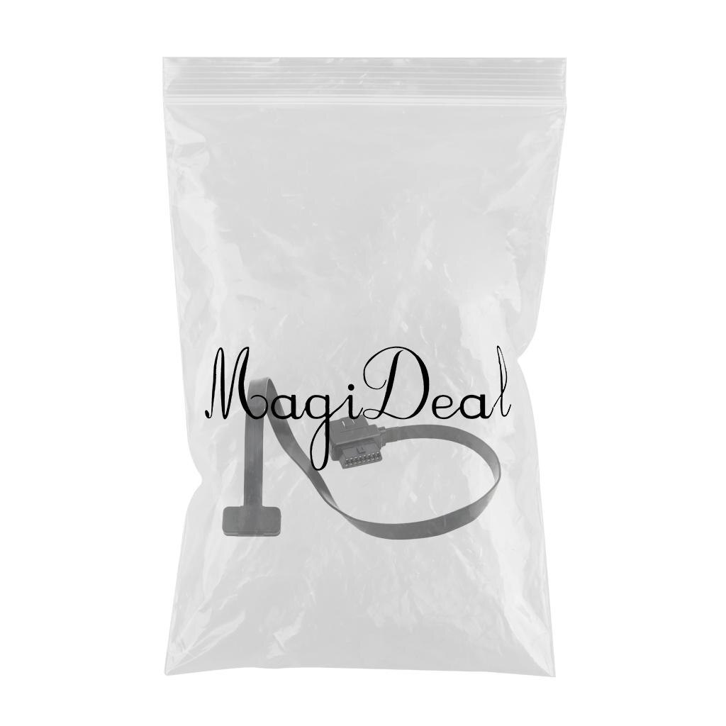 ODB II ODB2 16Pin Splitter Extension 1 x Mannelijke en 2 x Vrouwelijke voor Auto Vrachtwagen de kabel superieure flexibiliteit en duurzaamheid