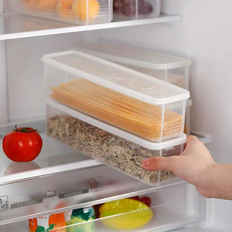Küche Nudel Spaghetti Container Haushalt Getreide Konservierung Lagerung Box mit Deckel Spaghetti Box Küche Lebensmittel Container