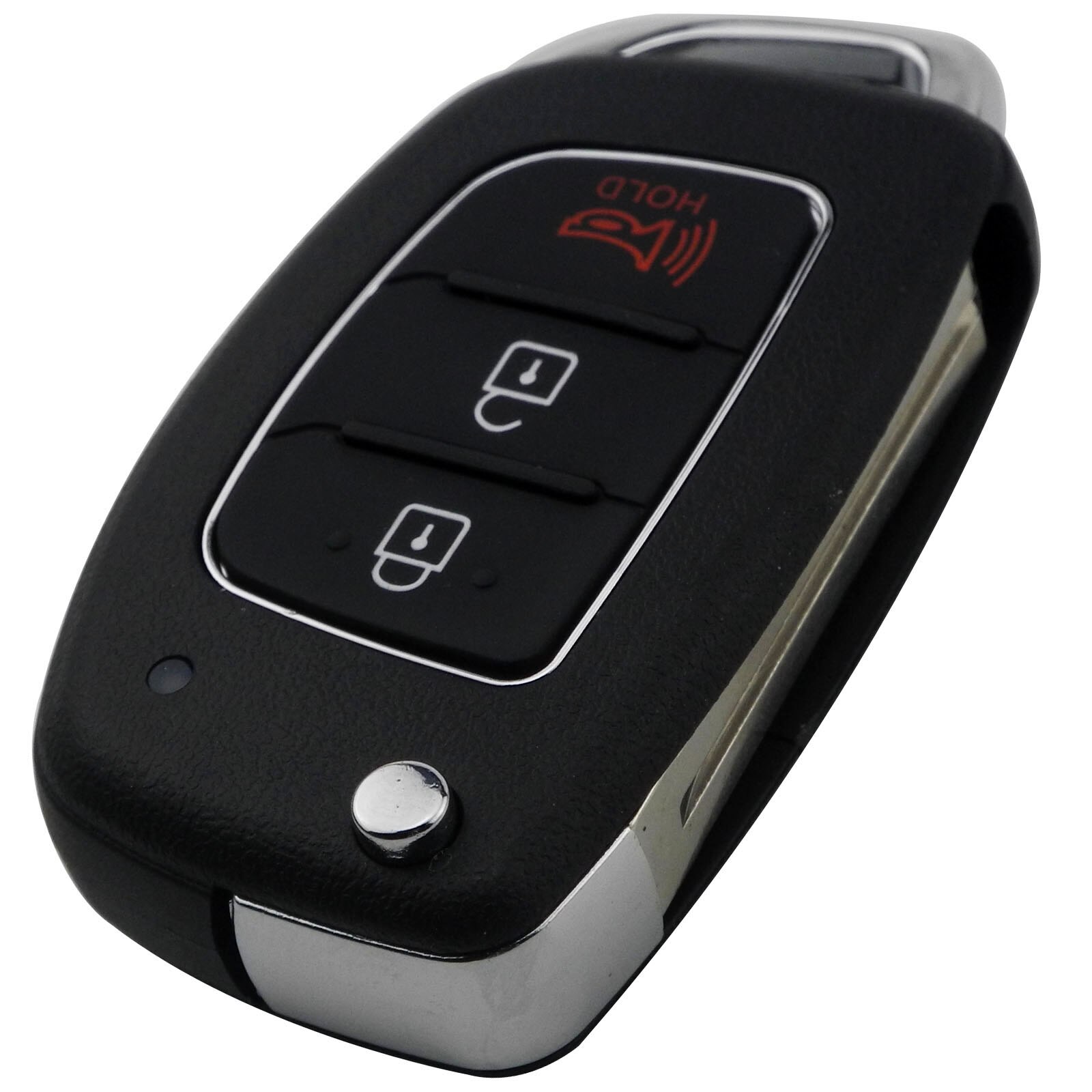 Jingyuqin-clé télécommande à 3 boutons de remplacement 3/4 boutons, housse de protection pour voiture Hyundai IX35 i20, lame non gravée: 2b plus1 / toy40