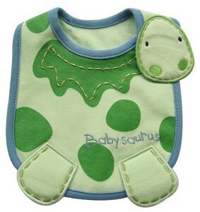 Baby Slabbetjes Leuke Cartoon Patroon Peuter Baby Waterdichte Speeksel Handdoek Katoen Fit 0-3 Jaar Oude Baby Burp Doeken voeden: Turtle