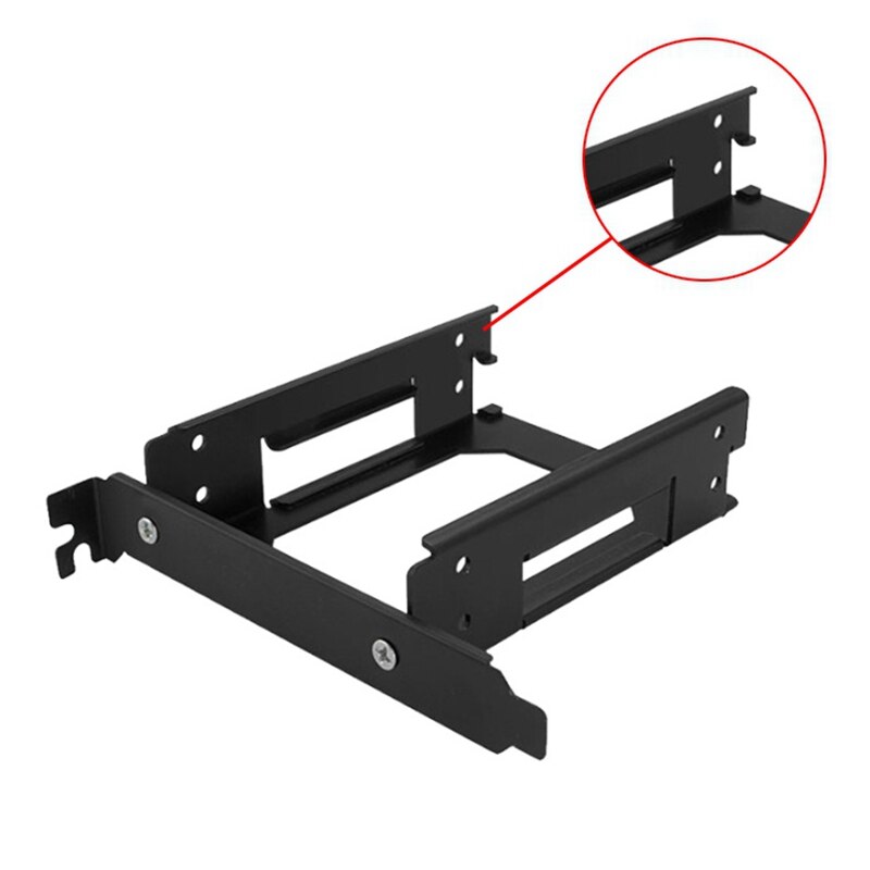 2 staffe di montaggio HDD / SSD da 2.5 pollici, staffa di montaggio SSD per PCI